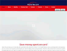 Tablet Screenshot of motorrecord.com